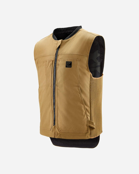 BSMC x Alpinestars TechAir 3 Canvas Airbag Motorcycle Vest - Tan
