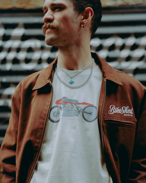 DMOL Airforce T-Shirt - Cream