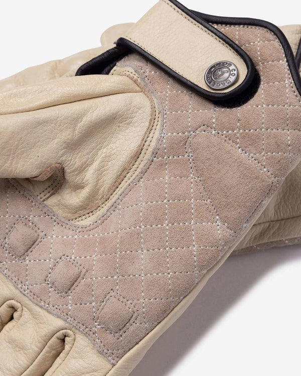 Macleod Rebel Leather Gloves - Cream