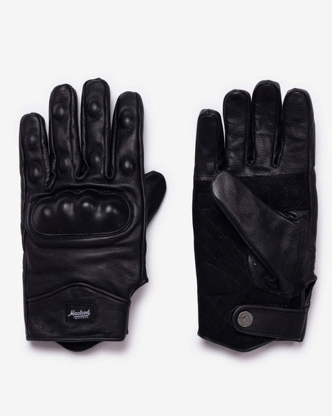 Macleod Rebel Leather Gloves - Black studio image