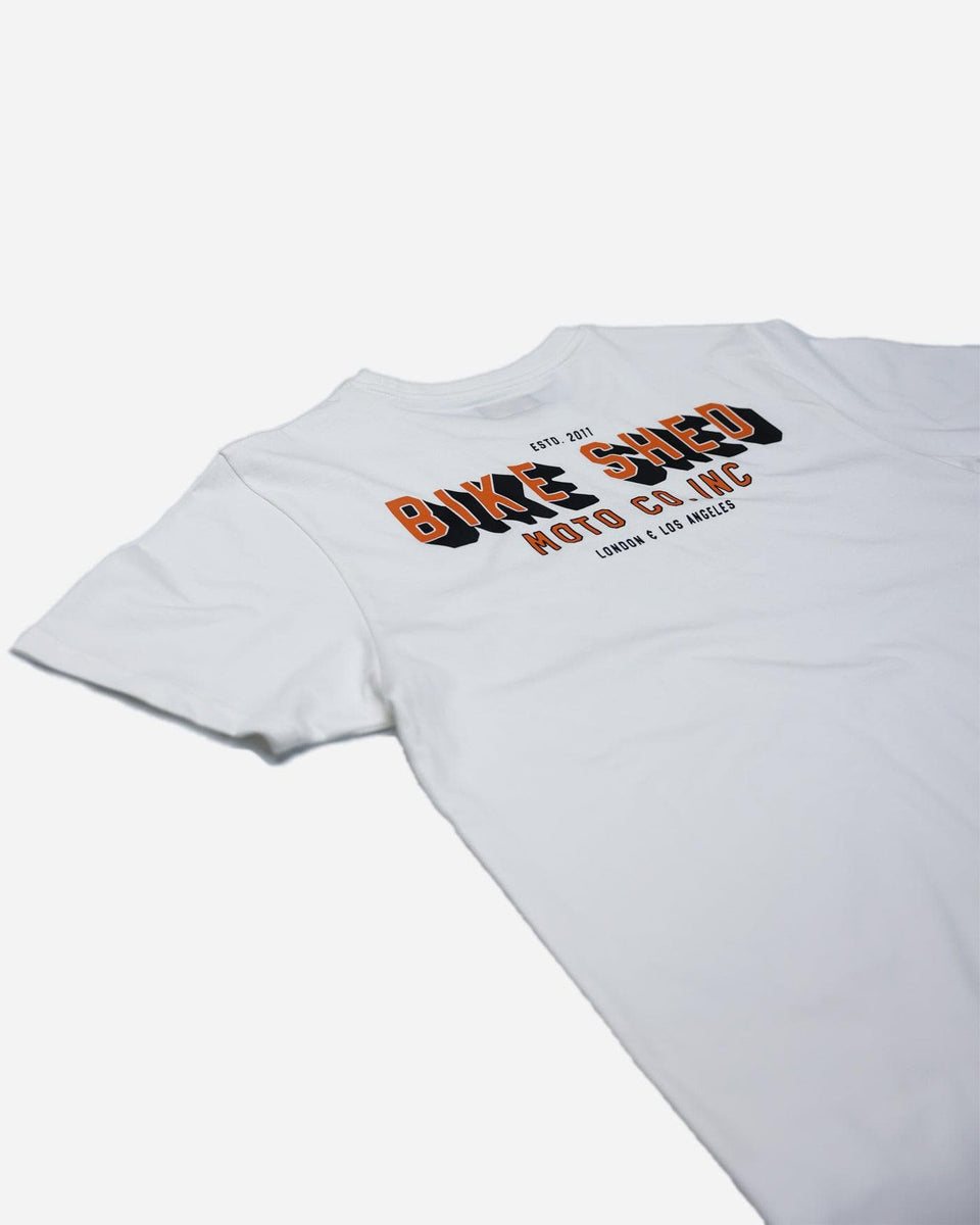 BSMC Billboard Logo Graphic T-Shirt - Off White