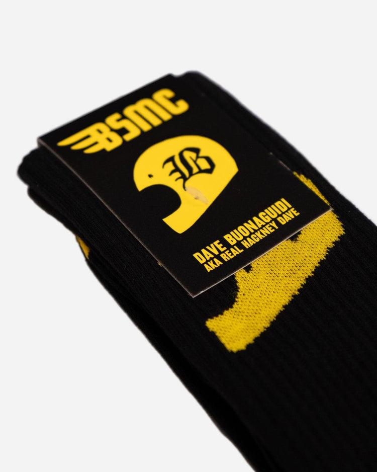 BSMC Retail Accessories BSMC BROK3N Socks - Black/Yellow