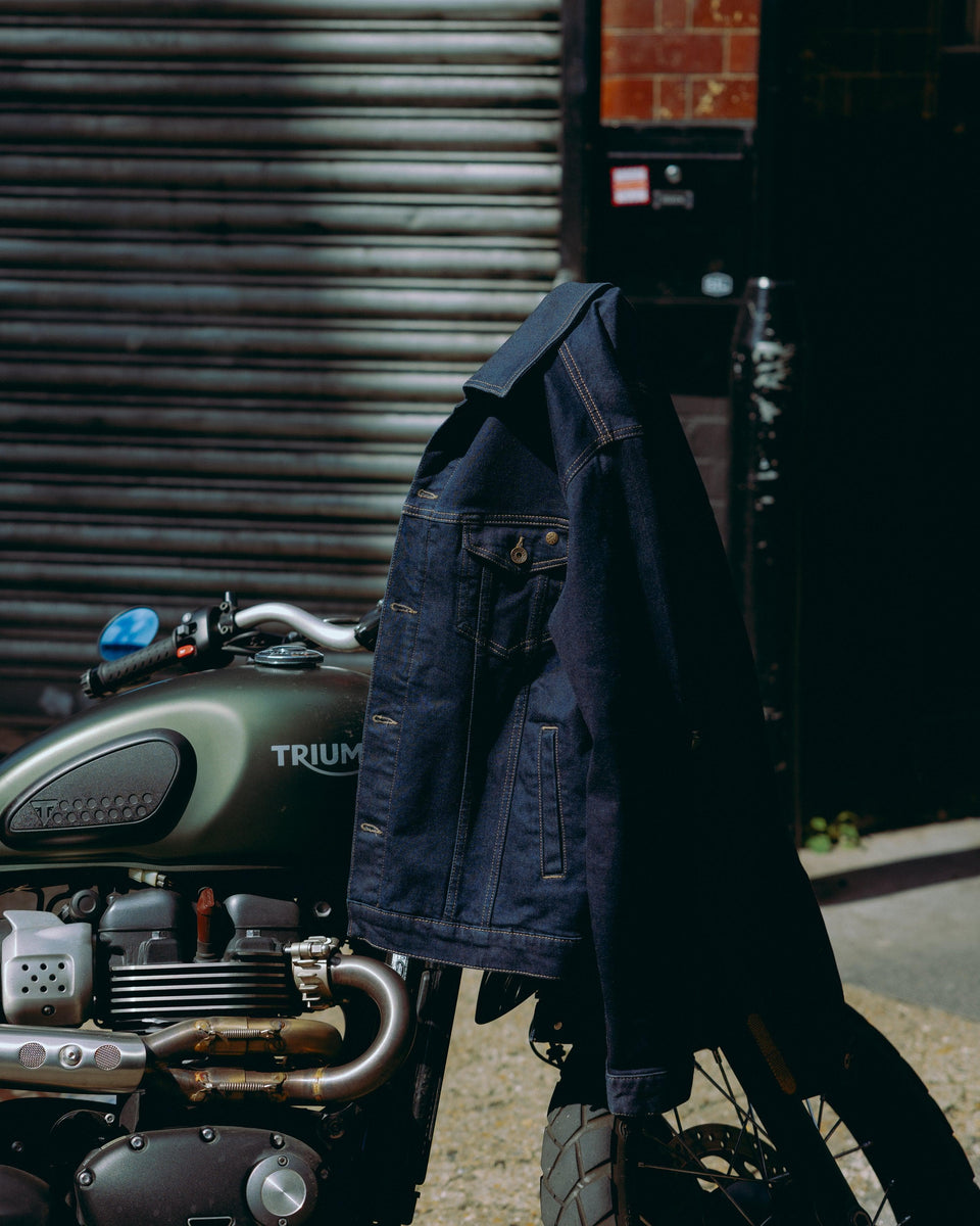 BSMC Motorcycle Denim Jacket - Cordura Indigo