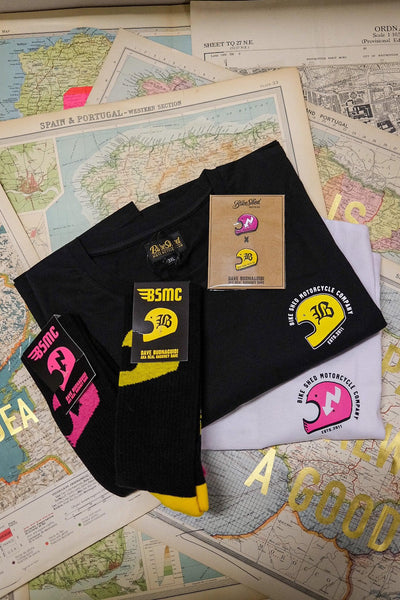 BSMC FKU4ALL Motorcycle T-Shirt - White