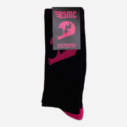 BSMC Retail Accessories BSMC FKU4LL Socks - Black/Pink