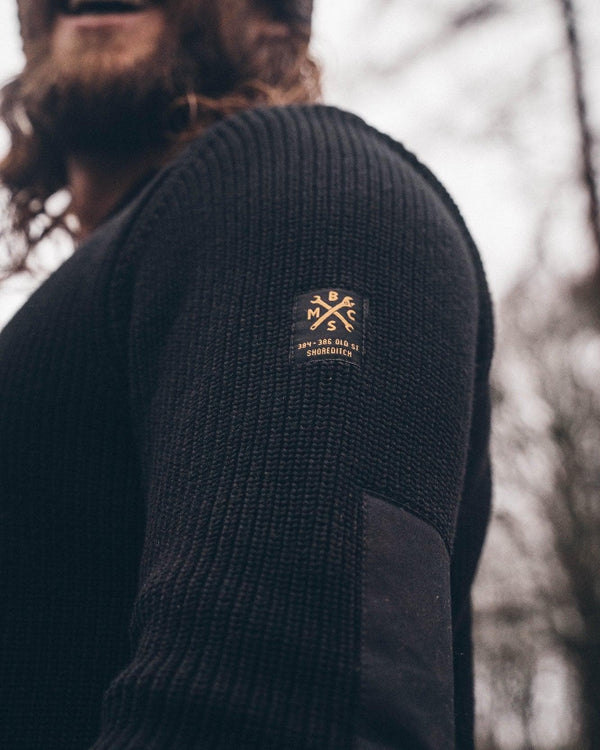 BSMC Knit Crew Neck - Black