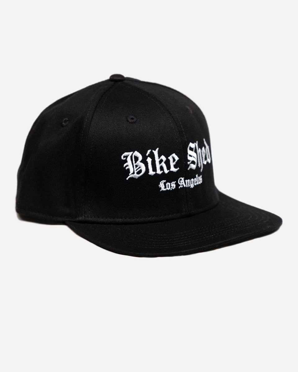 BSMC Los Angeles Snapback Motorcycle Cap - Black