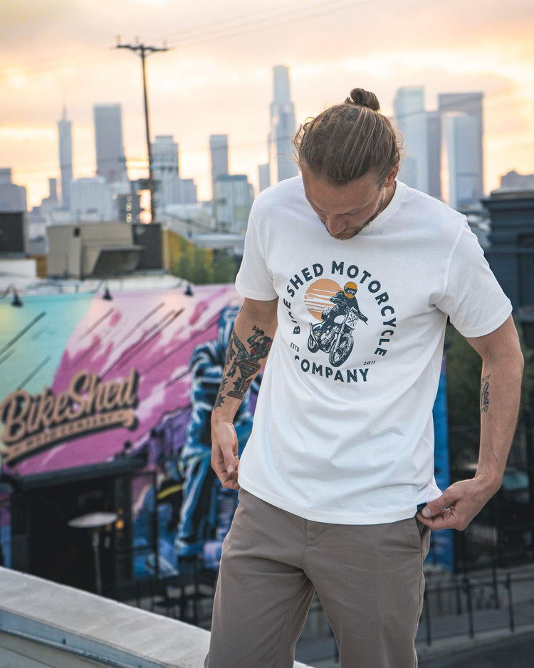BSMC Retail T-shirts BSMC Sunset T-Shirt - Off White