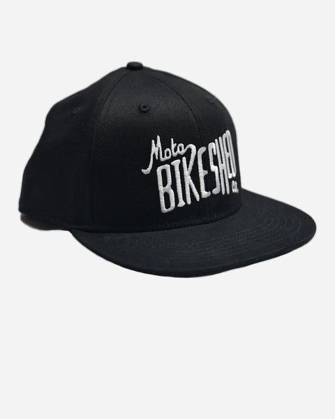 BSMC Throwback Logo Embroidered Snapback Cap - Black