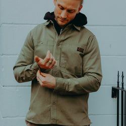 BSMC Retail Shirts BSMC Twill Utility Shirt - Light Khaki