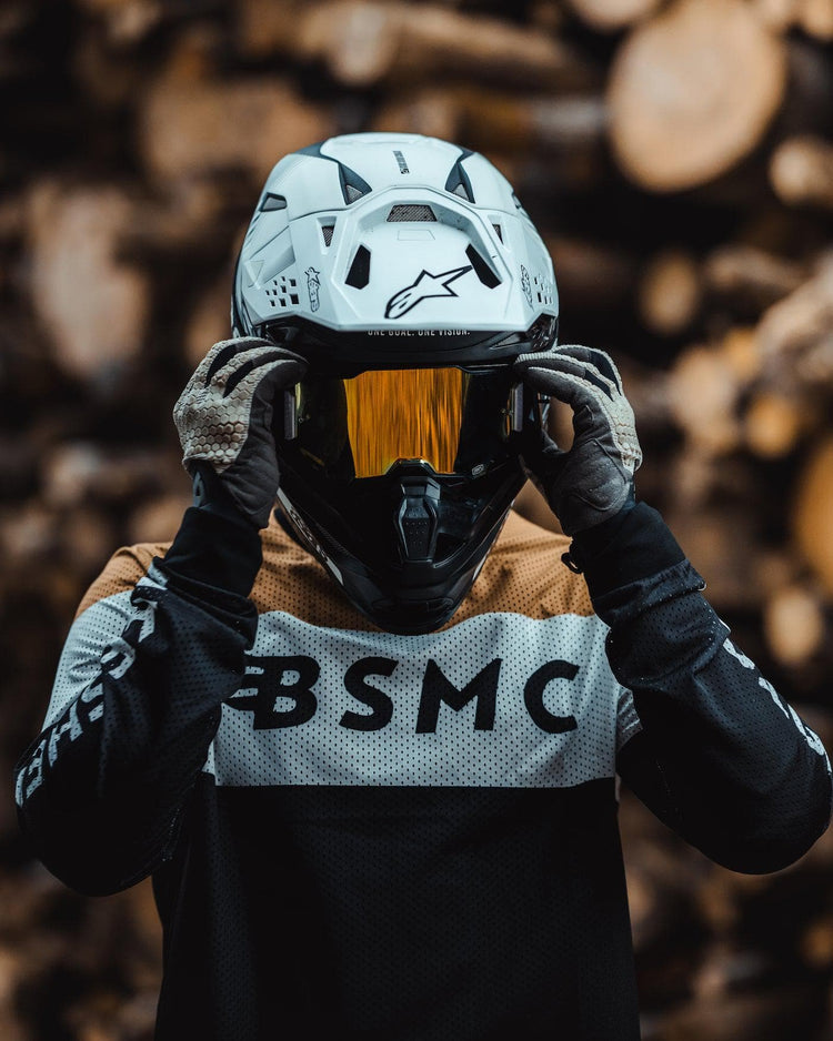 BSMC Retail Long Sleeves BSMC Wing Race Jersey - Gold