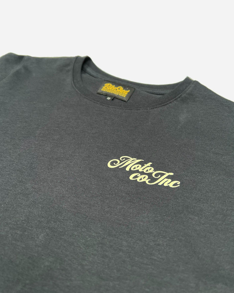 BSMC Retail T-shirts BSMC Women's Shoreditch T Shirt - Asphalt/Ecru