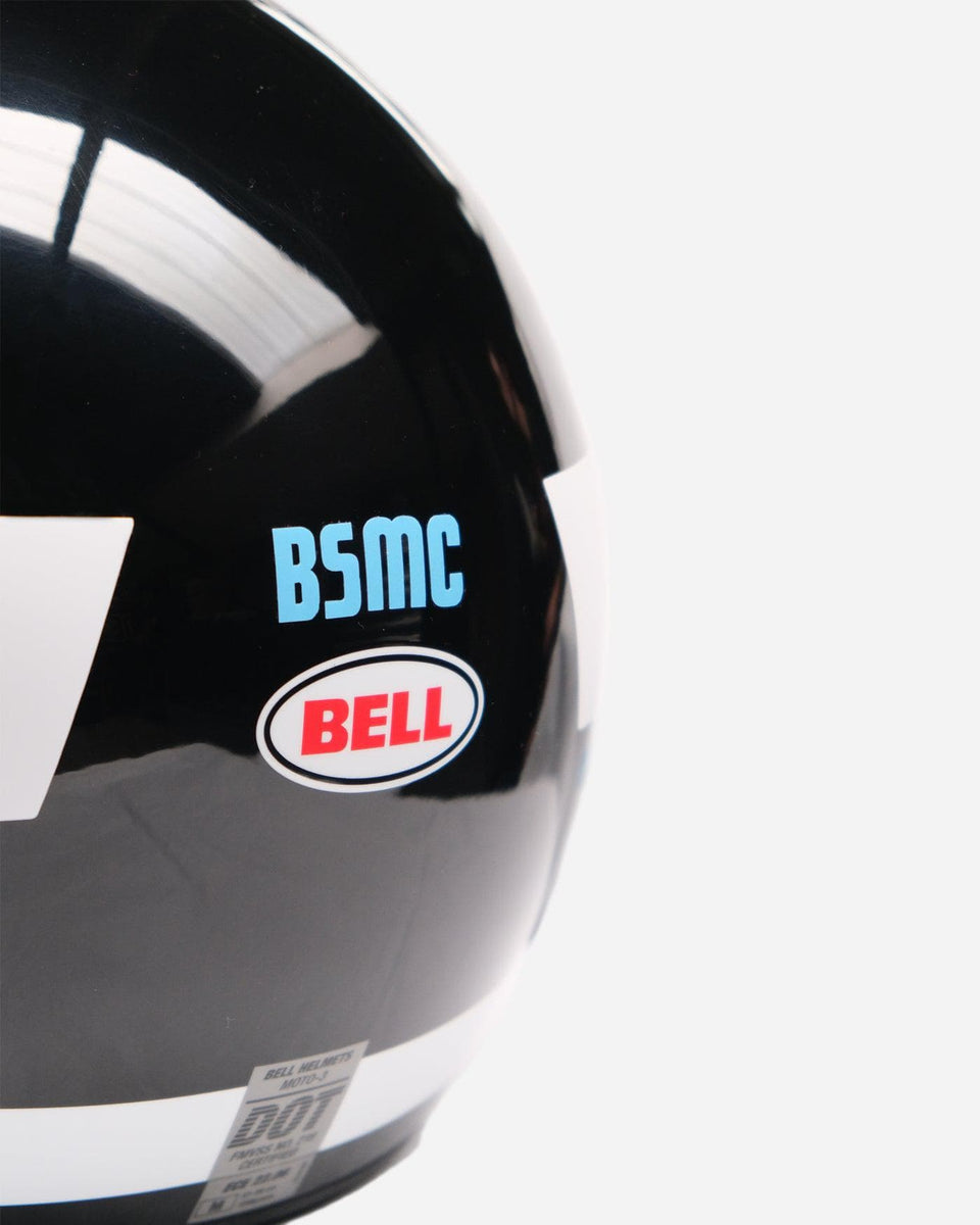 BSMC Retail Collaborations BSMC x Bell Moto-3 Motorcycle Helmet Black
