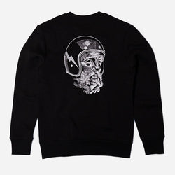 BSMC Retail Sweatshirts BSMC Zeus Embroidered Sweatshirt - Black