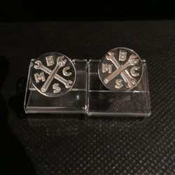 BSMC Retail Jewellery Carpe Viam Cufflinks Silver