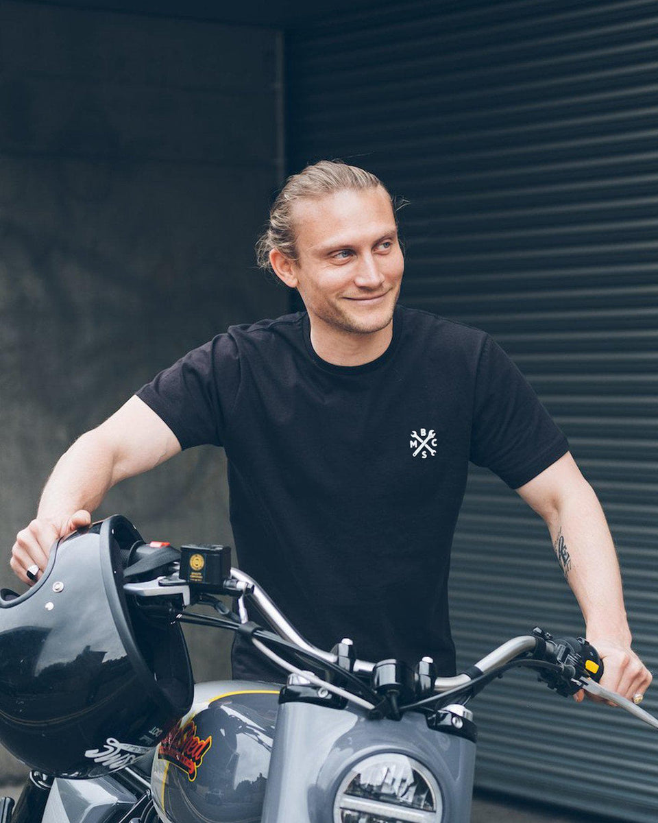 BSMC London Roundel T-Shirt - Washed Black