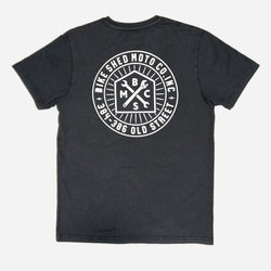 BSMC Retail T-shirts BSMC 384/386 Roundel T Shirt - Washed Black