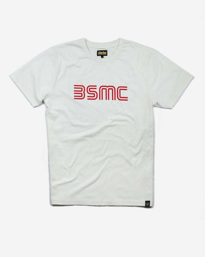 BSMC '77 T Shirt - White/Red