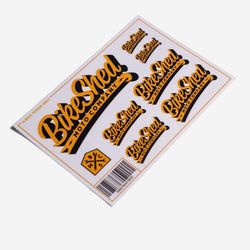 BSMC Retail Accessories BSMC Classic Sticker Sheet - Orange