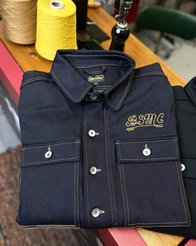 BSMC Retail Jackets BSMC Custom Resistant Overshirt - Indigo