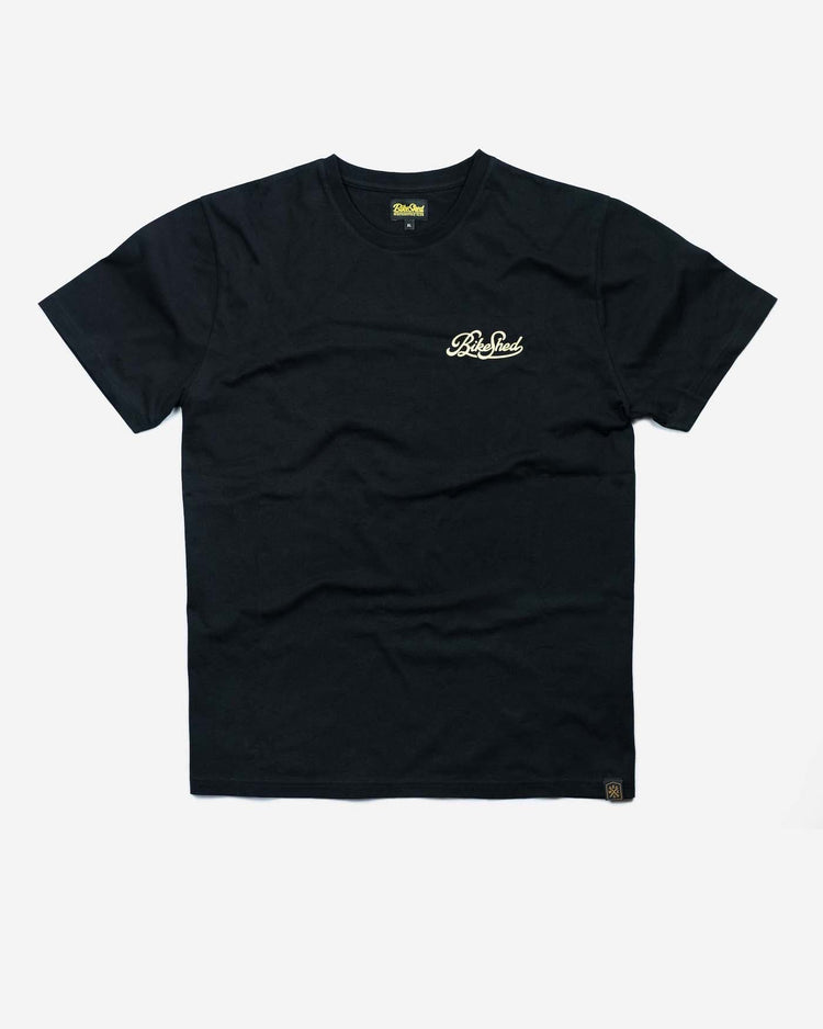 BSMC Retail T-shirts BSMC Garage T Shirt - Black/Gold
