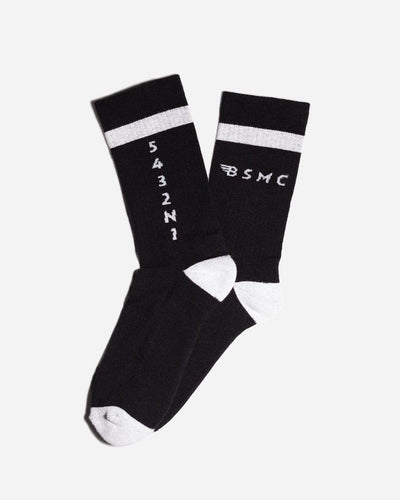 BSMC Gear Socks - Black & White