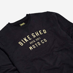 BSMC Retail Sweatshirts BSMC Moto Co. Sweat - Black/Gold