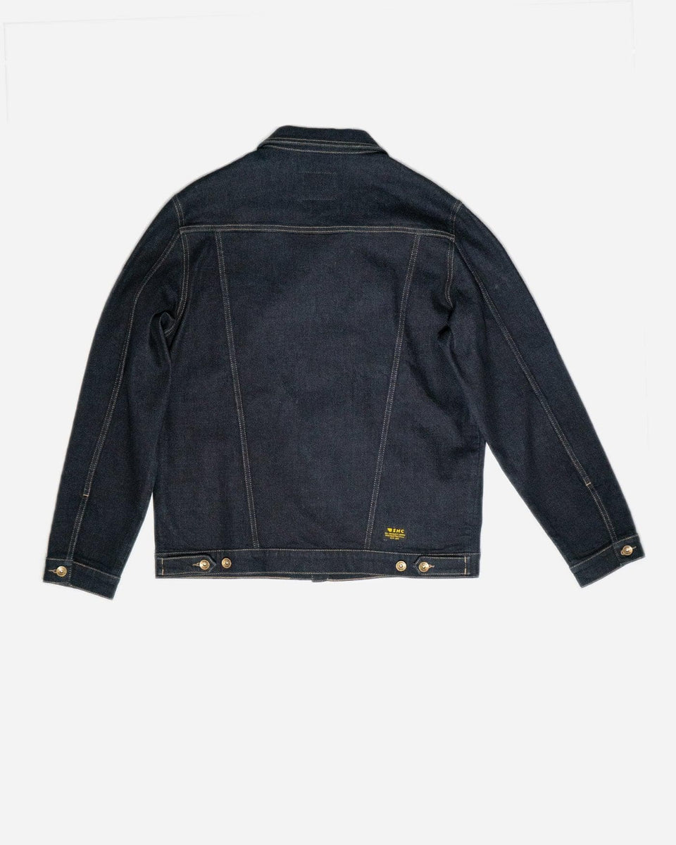 BSMC Motorcycle Denim Jacket - Cordura Indigo - back