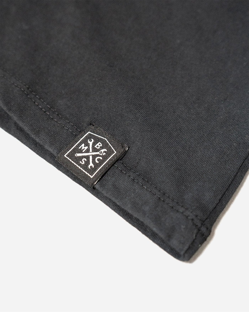 BSMC Women's Speed Demon Graphic Motorcycle T-Shirt - Washed Black